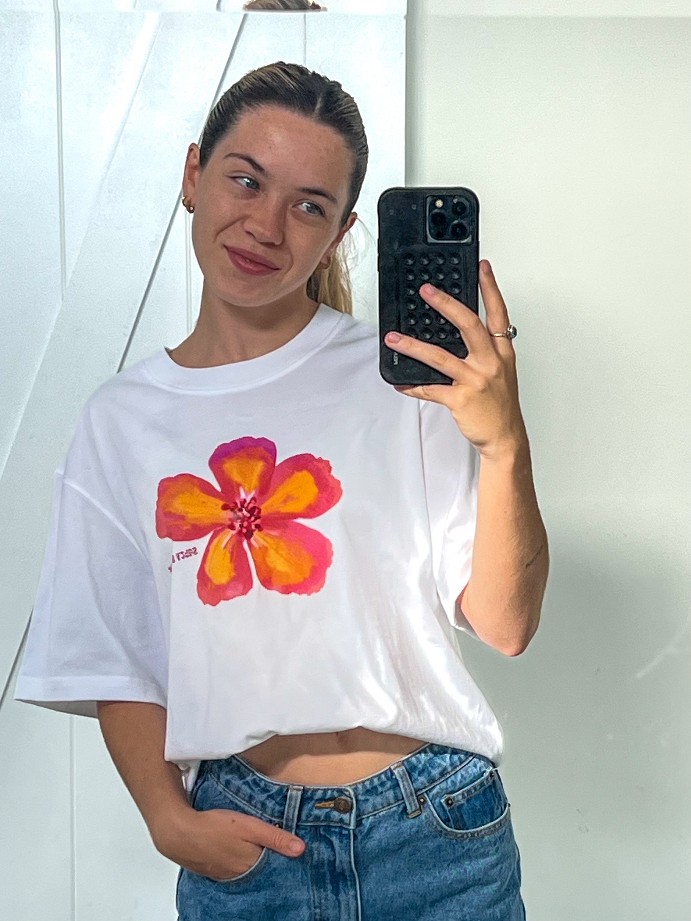 Tropical Tee - White