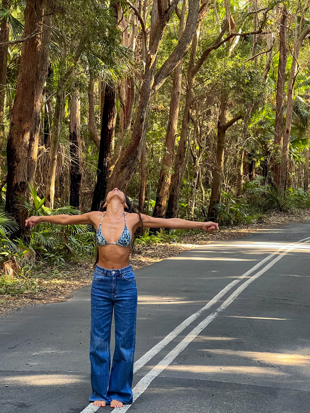 Coastal Bloom Bikini Top
