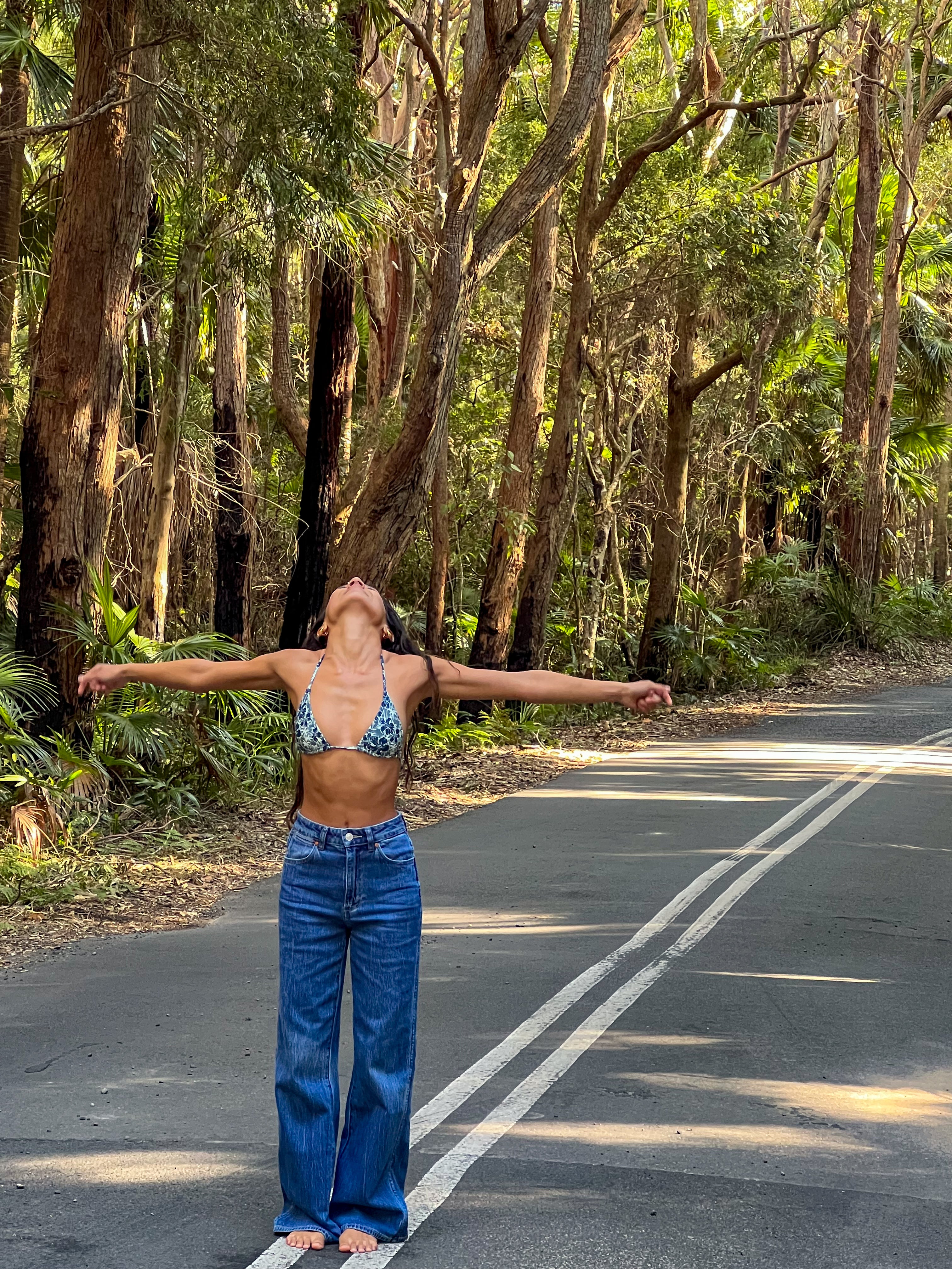 Coastal Bloom Bikini Top